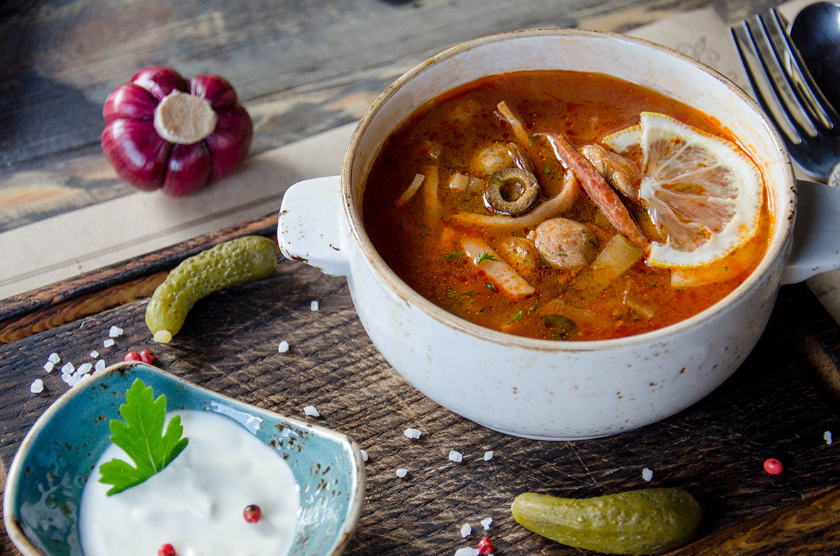 Солянка сборная мясная, 250/40 г