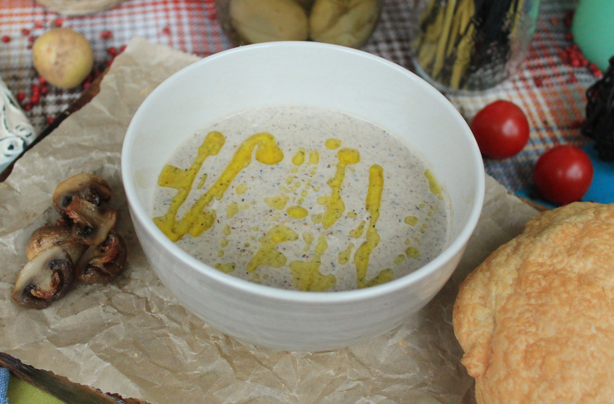 Крем-суп из шампиньнов, 300/45 г